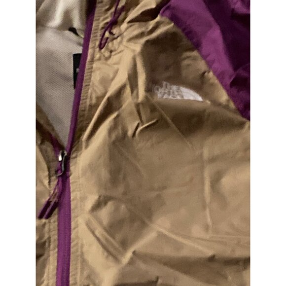 The North Face Women's Plus Hydrenaline Jacket 3X Beige Purple New With Tag - Picture 4 of 5